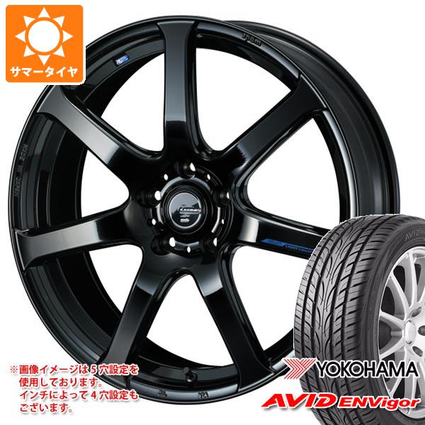 【タイヤ交換対象】サマータイヤ 245/40R19 98W XL ヨコハマ エービッド エンビガー S321 レオニス ナヴィア 07 8.0-19 タイヤホイール4本セット｜タイヤ１番
