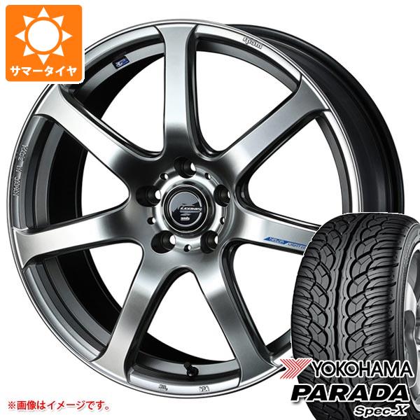 【タイヤ交換対象】サマータイヤ 235/60R18 103V ヨコハマ パラダ スペック-X PA02 レオニス ナヴィア 07 8.0-18 タイヤホイール4本セット