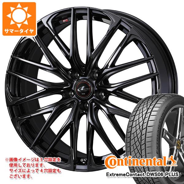 【タイヤ交換対象】サマータイヤ 215/45R18 93Y XL コンチネンタル エクストリームコンタクト DWS06 プラス レオニス SK 7.0-18 タイヤホイール4本セット|タイヤ1番