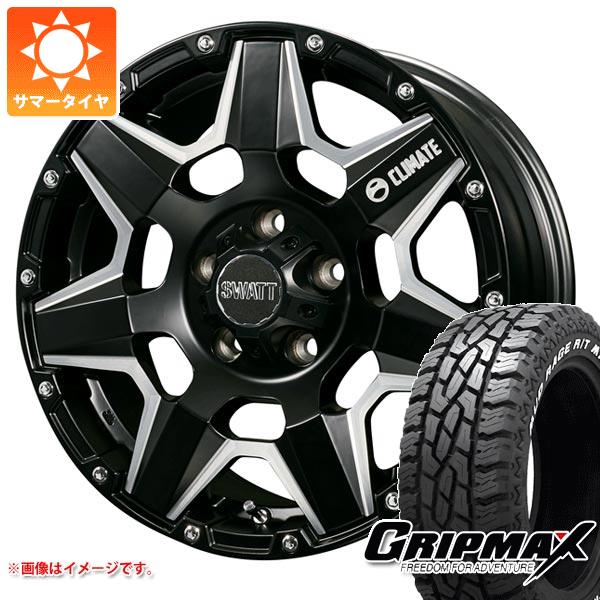 【タイヤ交換対象】5本セット ジープ ラングラー JK/JL系用 サマータイヤ グリップマックス マッドレイジ R/T MAX LT275/70R17 121/118Q ホワイトレター クライメイト スワット タイヤホイール5本セット