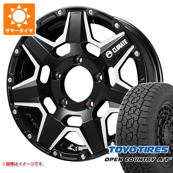 【タイヤ交換対象】5本セット ジムニー JB64W用 サマータイヤ トーヨー オープンカントリー A/T3 215/70R16 100T クライメイト スワット 5.5-16 タイヤホイール5本セット｜タイヤ１番