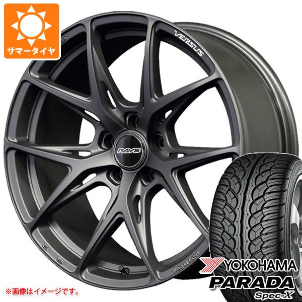 【タイヤ交換対象】サマータイヤ 235/35R20 92W XL ヨコハマ パラダ スペック-X PA02 レイズ ベルサス VV21S 8.5-20 タイヤホイール4本セット 173,400円