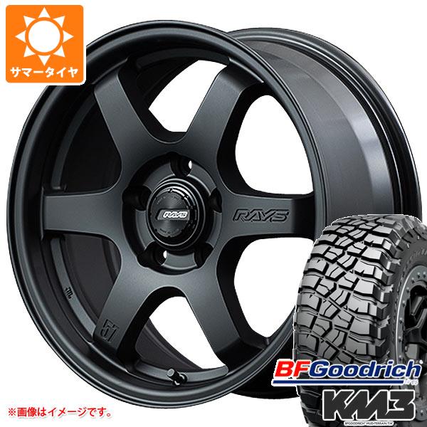 【タイヤ交換対象】サマータイヤ 225/75R16 115/112Q BFグッドリッチ マッドテレーンT/A KM3 レイズ グラムライツ 57DR-X2 7.0-16 タイヤホイール4本セット