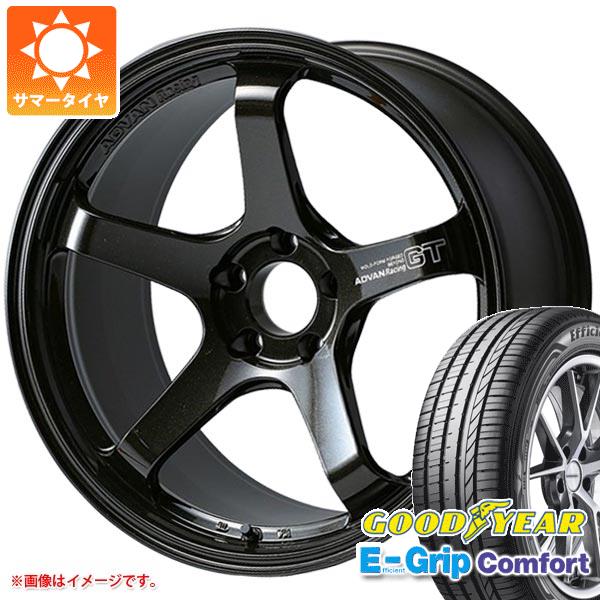 【タイヤ交換対象】サマータイヤ 245/40R19 98W XL グッドイヤー エフィシエントグリップコンフォート アドバンレーシング GT ビヨンド 8.5-19 タイヤホイール4本セット