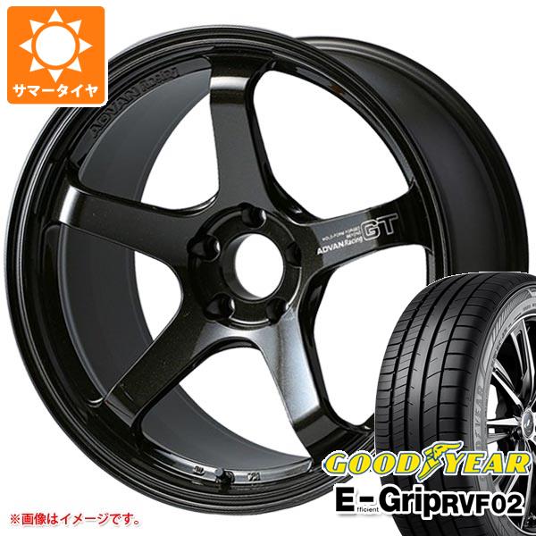 【タイヤ交換対象】サマータイヤ 245/40R19 98W XL グッドイヤー エフィシエントグリップ RVF02 アドバンレーシング GT ビヨンド 8.5-19 タイヤホイール4本セット