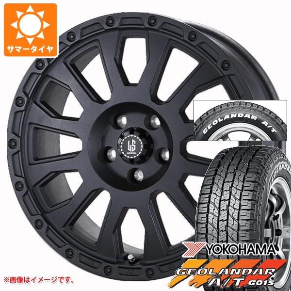【タイヤ交換対象】ジープ レネゲード BU系用 2026年製 サマータイヤ ヨコハマ ジオランダー A/T G015 215/65R16C 109/107S ホワイトレター ラ・ストラーダ アヴェンチュラ タイヤホイール4本セット