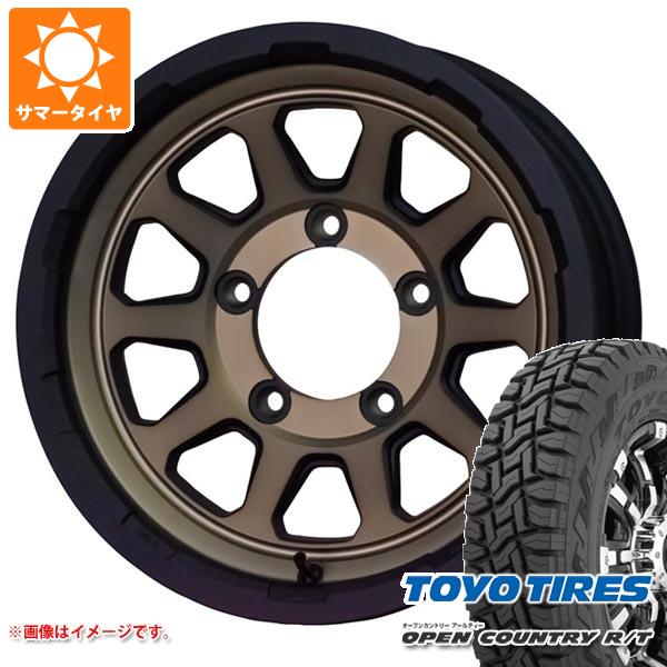 【タイヤ交換対象】5本セット ジムニー JB64W用 2026年製 サマータイヤ トーヨー オープンカントリー R/T 215/70R16 100Q ブラックレター マッドクロスレンジャー 5.5-16 タイヤホイール5本セット｜タイヤ１番 102,438円