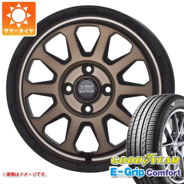 【タイヤ交換対象】サマータイヤ 165/55R14 72V グッドイヤー エフィシエントグリップコンフォート マッドクロスレンジャー 4.5-14 タイヤホイール4本セット｜タイヤ１番