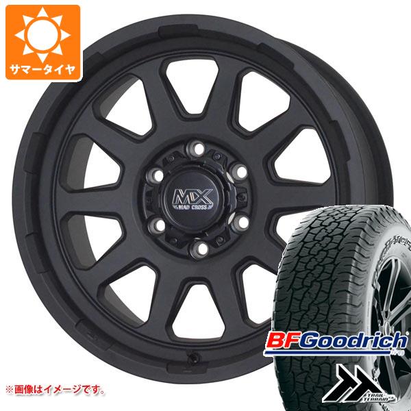 【タイヤ交換対象】ランドクルーザー プラド 150系用 サマータイヤ BFグッドリッチ トレールテレーンT/A 265/65R18 114T アウトラインホワイトレター マッドクロスレンジャー 8.0-18 タイヤホイール4本セット|タイヤ1番