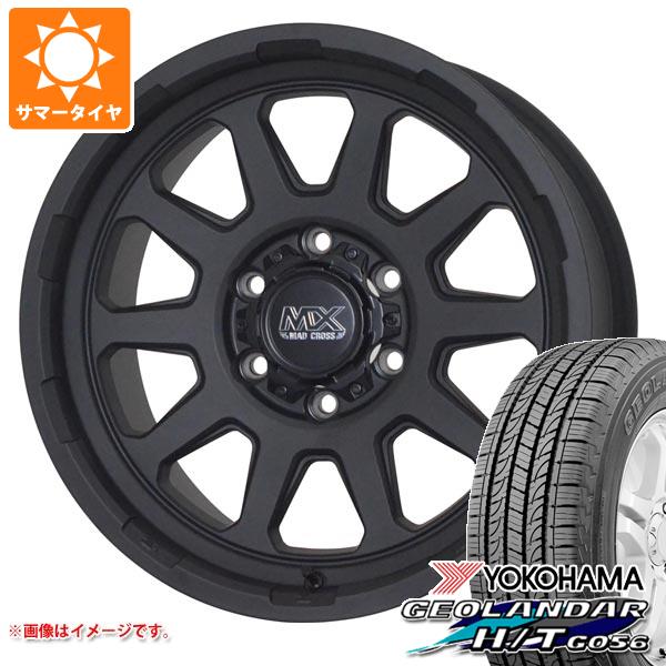 【タイヤ交換対象】ハイエース 200系用 2026年製 サマータイヤ ヨコハマ ジオランダー H/T G056 195/80R15 107/105L LT ホワイトレター マッドクロスレンジャー 6.0-15 タイヤホイール4本セット｜タイヤ１番