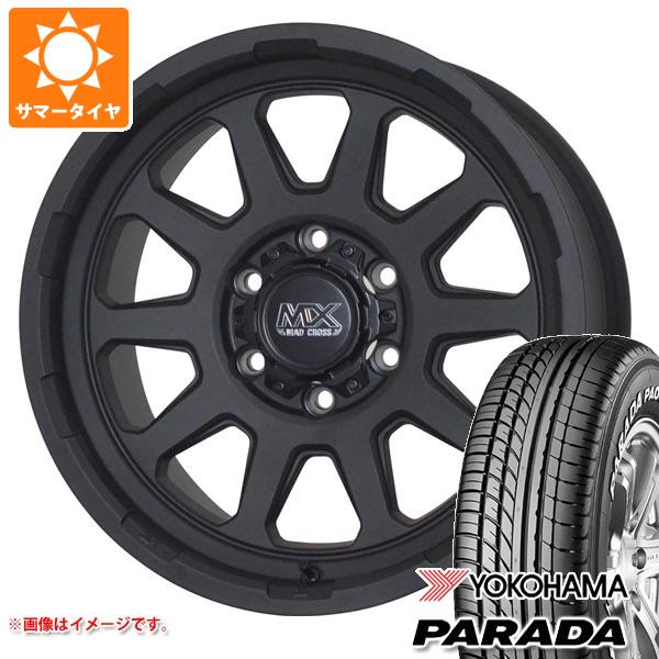【タイヤ交換対象】ハイエース 200系用 2026年製 サマータイヤ ヨコハマ パラダ PA03 215/65R16C 109/107S ホワイトレター マッドクロスレンジャー 6.5-16 タイヤホイール4本セット｜タイヤ１番 86,295円