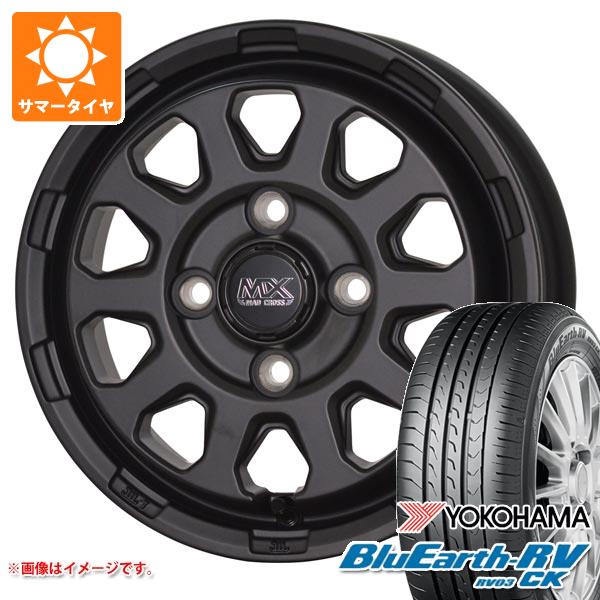 【タイヤ交換対象】2026年製 サマータイヤ 165/55R15 75V ヨコハマ ブルーアースRV RV03CK マッドクロスレンジャー 4.5-15 タイヤホイール4本セット