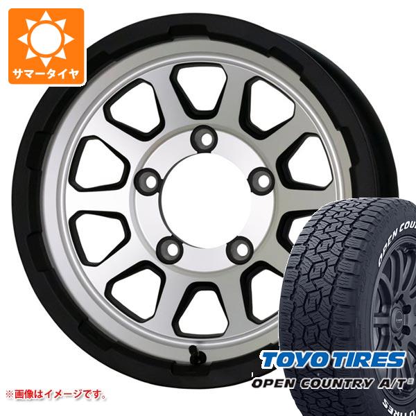 【タイヤ交換対象】5本セット スズキ ジムニーノマド JC74W用 サマータイヤ トーヨー オープンカントリー A/T3 195/80R15 107/105N LT ホワイトレター マッドクロスレンジャー 6.0-15 タイヤホイール5本セット