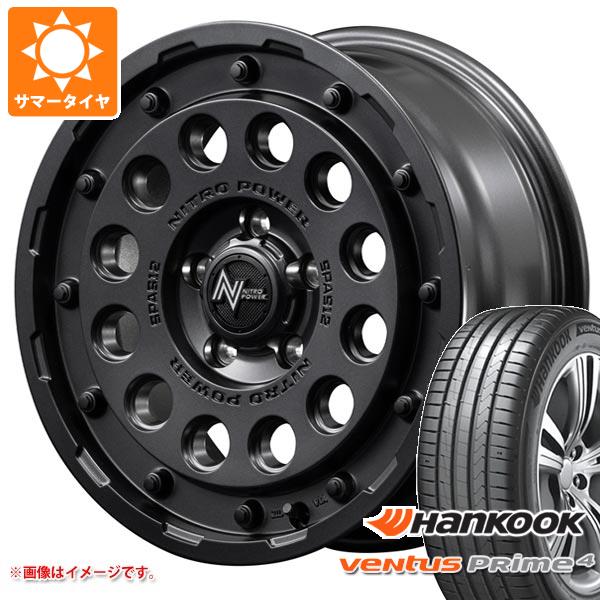 【タイヤ交換対象】T31エクストレイル用 サマータイヤ ハンコック ベンタス プライム4 K135 215/65R16 102H XL K135A ナイトロパワー H12 ショットガン 7.0-16 タイヤホイール4本セット