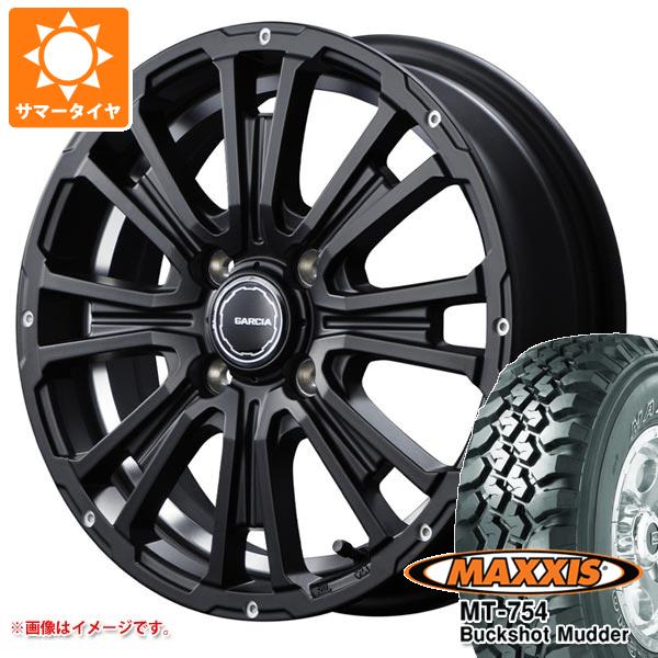 【タイヤ交換対象】ハスラー用 2026年製 サマータイヤ マキシス MT-754 バックショットマッダー 195R14C 106/104R 8PR アウトラインホワイトレター SS リボルバーKC 4.5-14 タイヤホイール4本セット