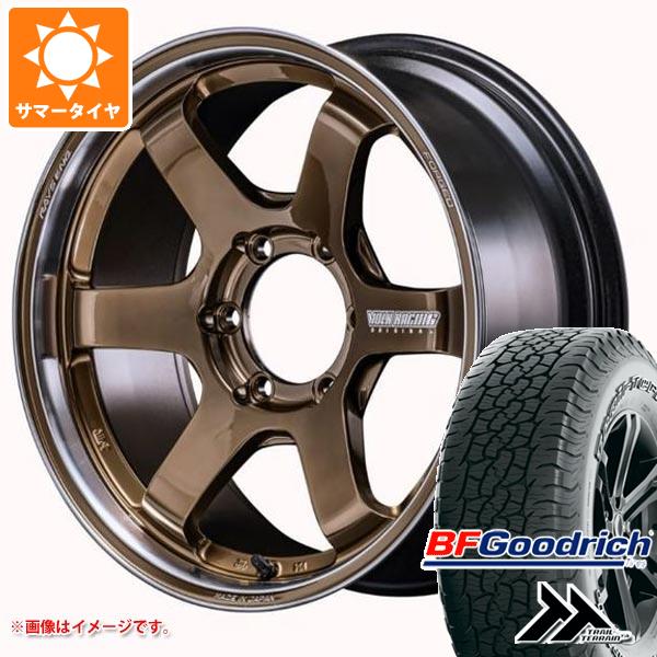 【タイヤ交換対象】ハイラックス 120系用 サマータイヤ BFグッドリッチ トレールテレーンT/A 265/65R18 114T アウトラインホワイトレター レイズ ボルクレーシング TE37SB ツアラー SR 8.5-18 タイヤホイール4本セット 236,400円