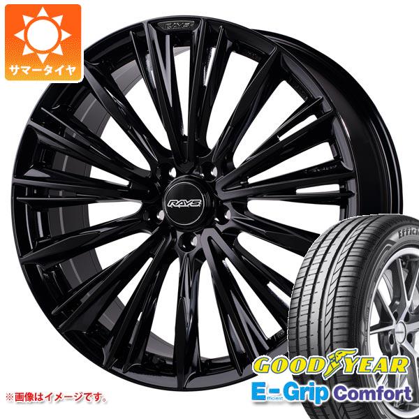 【タイヤ交換対象】サマータイヤ 245/35R19 93W XL グッドイヤー エフィシエントグリップコンフォート レイズ ベルサス クラフトコレクション ヴォウジェ リミテッド 8.0-19 タイヤホイール4本セット｜タイヤ１番 153,500円