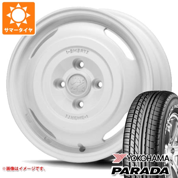 【タイヤ交換対象】スズキ エブリイワゴン DA17W用 サマータイヤ 2026年製 ヨコハマ パラダ PA03 165/55R14C 95/93N ブラックレター MLJ エクストリームJ ジャーニー 4.5-14 タイヤホイール4本セット