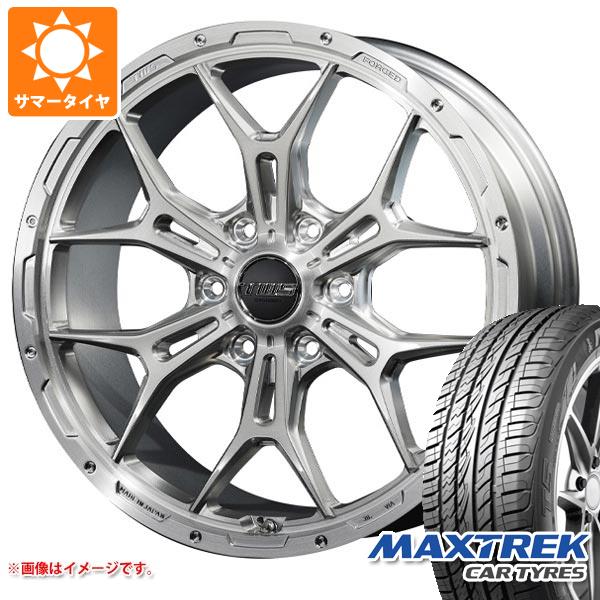 【タイヤ交換対象】サマータイヤ 265/50R20 111V XL マックストレック フォルティス T5 TWS 306S ジオクロス モノブロック 8.5-20 タイヤホイール4本セット｜タイヤ１番