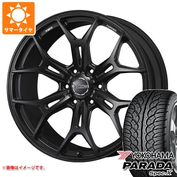 【タイヤ交換対象】ランドクルーザー300用 サマータイヤ ヨコハマ パラダ スペック-X PA02 285/45R22 114V REINF TWS 306S アーバンクロス モノブロック 9.5-22 タイヤホイール4本セット