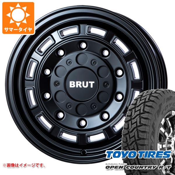 【タイヤ交換対象】サマータイヤ 235/70R16 106Q トーヨー オープンカントリー R/T ホワイトレター ブルート BR-70 6.5-16 タイヤホイール4本セット|タイヤ1番