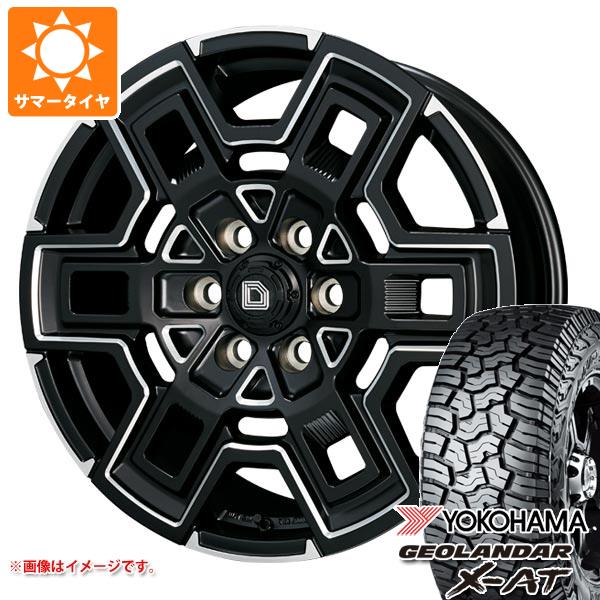 【タイヤ交換対象】トヨタ ハイエース 200系用 2026年製 サマータイヤ ヨコハマ ジオランダー X-AT G016 215/65R16C 109/107Q アウトラインホワイトレター G016A クライメイト デヴグル 6.5-16 タイヤホイール4本セット|タイヤ1番