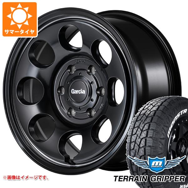 【タイヤ交換対象】ランドクルーザー プラド 150系用 サマータイヤ モンスタ テレーングリッパー LT285/70R17 121/118R ホワイトレター ガルシア パーム8 8.0-17 タイヤホイール4本セット｜タイヤ１番 119,051円