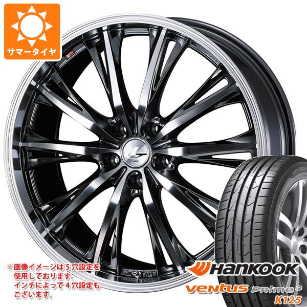【タイヤ交換対象】サマータイヤ 155/55R14 69V ハンコック ベンタス プライム3 K125 レオニス RT 4.5-14 タイヤホイール4本セット|タイヤ1番