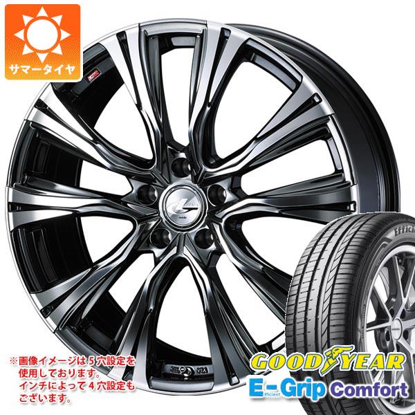 【タイヤ交換対象】サマータイヤ 215/40R17 87W XL グッドイヤー エフィシエントグリップコンフォート レオニス VR 6.5-17 タイヤホイール4本セット|タイヤ1番