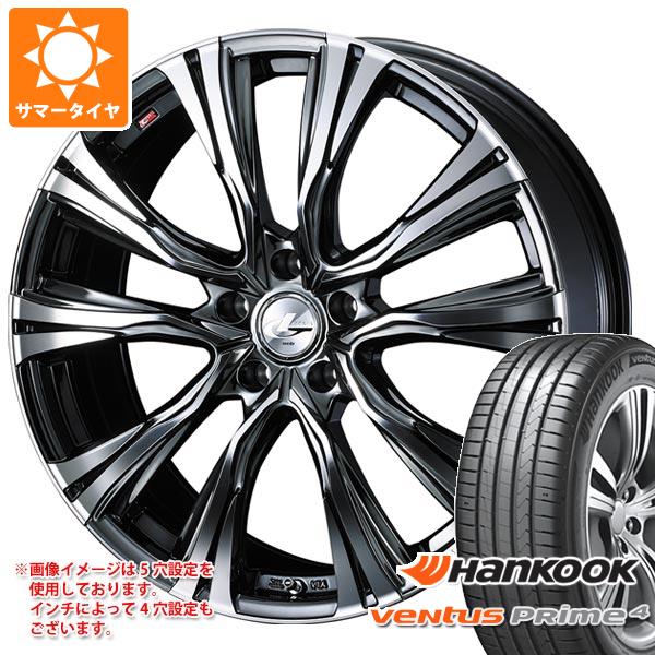 【タイヤ交換対象】サマータイヤ 225/60R17 99V ハンコック ベンタス プライム4 K135 K135A レオニス VR 7.0-17 タイヤホイール4本セット
