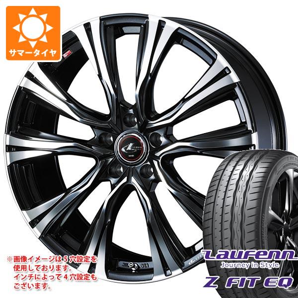 【タイヤ交換対象】サマータイヤ 245/35R19 93Y XL ラウフェン Zフィット EQ LK03 レオニス VR 8.0-19 タイヤホイール4本セット