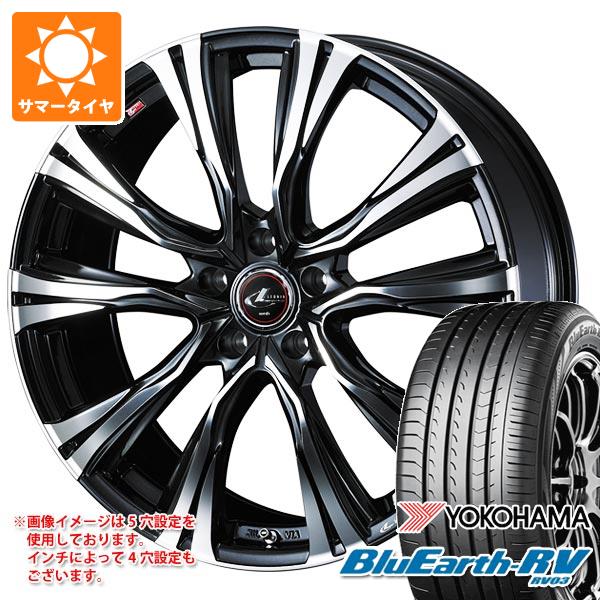 【タイヤ交換対象】サマータイヤ 205/55R17 95V XL ヨコハマ ブルーアースRV RV03 レオニス VR 7.0-17 タイヤホイール4本セット|タイヤ1番