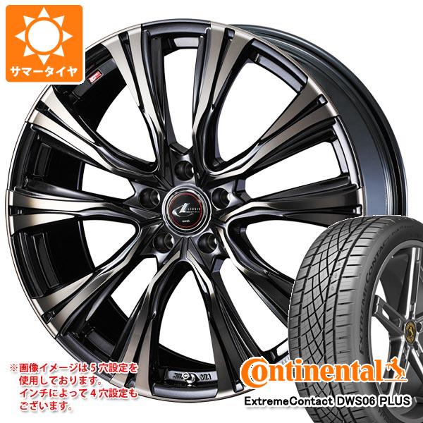 【タイヤ交換対象】サマータイヤ 205/50R17 93W XL コンチネンタル エクストリームコンタクト DWS06 プラス レオニス VR 7.0-17 タイヤホイール4本セット|タイヤ1番