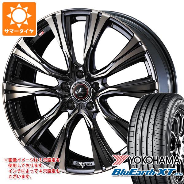 【タイヤ交換対象】サマータイヤ 215/50R18 92V ヨコハマ ブルーアースXT AE61 レオニス VR 7.0-18 タイヤホイール4本セット｜タイヤ１番