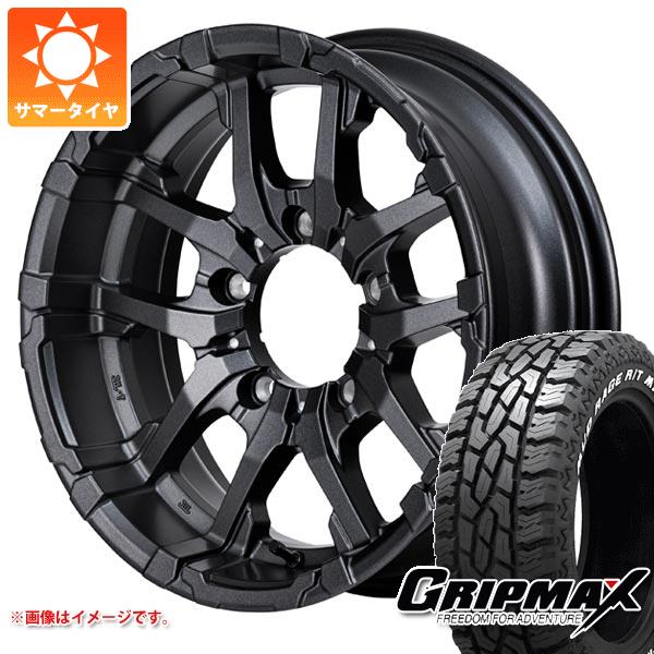 【タイヤ交換対象】スズキ ジムニーノマド JC74W用 サマータイヤ グリップマックス マッドレイジ R/T MAX LT215/70R16 100/97R ホワイトレター ナイトロパワー M26 クロスファング 6.0-16 タイヤホイール4本セット|タイヤ1番