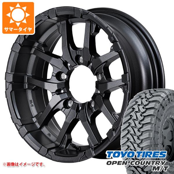 【タイヤ交換対象】ジムニーシエラ JB74W用 サマータイヤ トーヨー オープンカントリー M/T LT225/75R16 103/100Q ホワイトレター ナイトロパワー M26 クロスファング 6.0-16 タイヤホイール4本セット|タイヤ1番