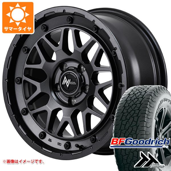 【タイヤ交換対象】RAV4 50系用 サマータイヤ BFグッドリッチ トレールテレーンT/A 245/65R17 111T XL アウトラインホワイトレター ナイトロパワー M29 スティンガー 7.0-17 タイヤホイール4本セット|タイヤ1番