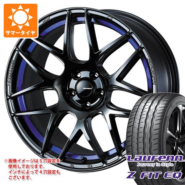 【タイヤ交換対象】サマータイヤ 235/40R18 95Y XL ラウフェン Zフィット EQ LK03 ウェッズスポーツ SA-27R 8.5-18 タイヤホイール4本セット