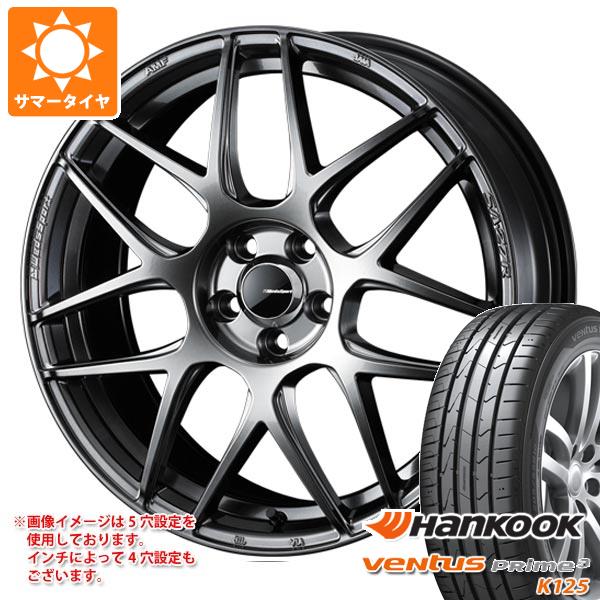 【タイヤ交換対象】サマータイヤ 165/40R16 70V XL ハンコック ベンタス プライム3 K125 ウェッズスポーツ SA-27R 5.0-16 タイヤホイール4本セット｜タイヤ１番