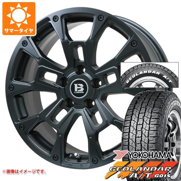 【タイヤ交換対象】T31エクストレイル用 2026年製 サマータイヤ ヨコハマ ジオランダー A/T G015 215/65R16C 109/107S ホワイトレター Bラグナス BRD 6.5-16 タイヤホイール4本セット