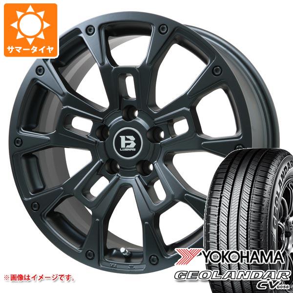 【タイヤ交換対象】サマータイヤ 215/65R16 98H ヨコハマ ジオランダー CV G058 Bラグナス BRD 6.5-16 タイヤホイール4本セット