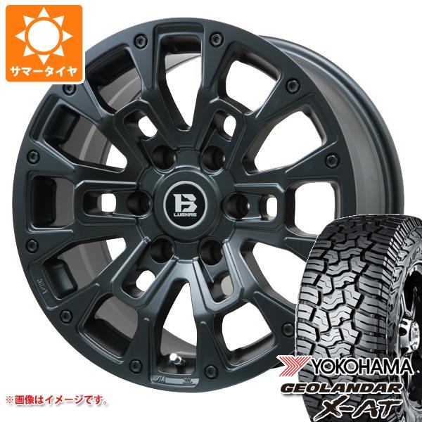 【タイヤ交換対象】2026年製 サマータイヤ 285/70R17 121/118Q ヨコハマ ジオランダー X-AT G016 ブラックレター Bラグナス BRD 8.0-17 タイヤホイール4本セット|タイヤ1番