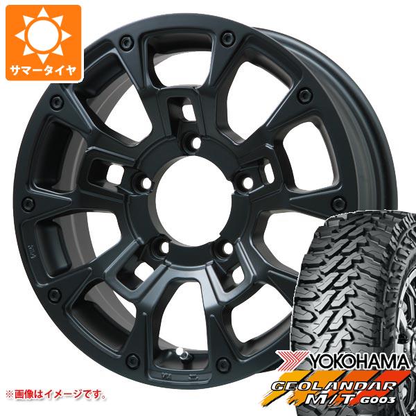 【タイヤ交換対象】5本セット ジムニー JB64W用 2026年製 サマータイヤ ヨコハマ ジオランダー M/T G003 LT215/70R16 100/ 97Q Bラグナス BRD 5.5-16 タイヤホイール5本セット|タイヤ1番