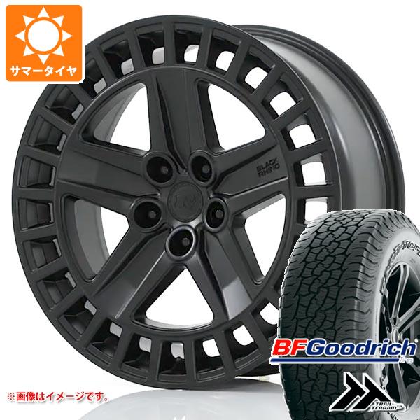 【タイヤ交換対象】5本セット ランドローバー ディフェンダー L663用 サマータイヤ BFグッドリッチ トレールテレーンT/A 275/55R20 113T アウトラインホワイトレター ブラックライノ オールストン タイヤホイール5本セット|タイヤ1番