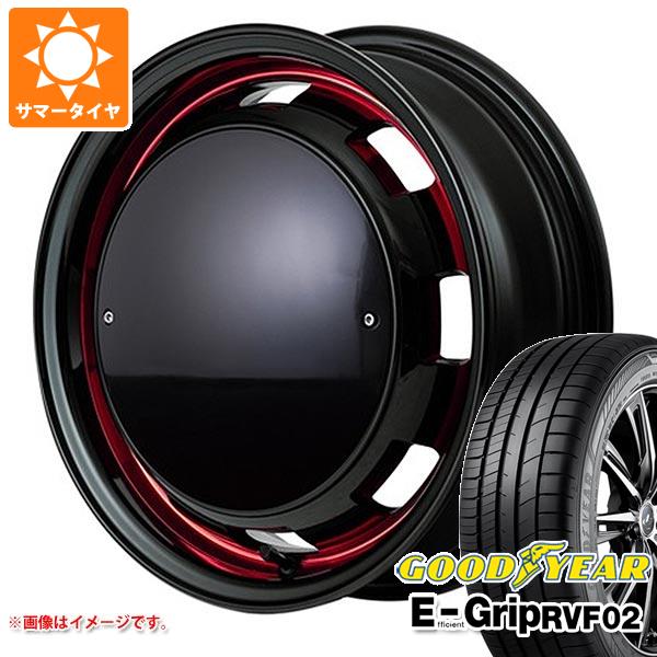 【タイヤ交換対象】サマータイヤ 165/65R14 79H グッドイヤー エフィシエントグリップ RVF02 ガルシア シスコ ポップ 4.5-14 タイヤホイール4本セット｜タイヤ１番