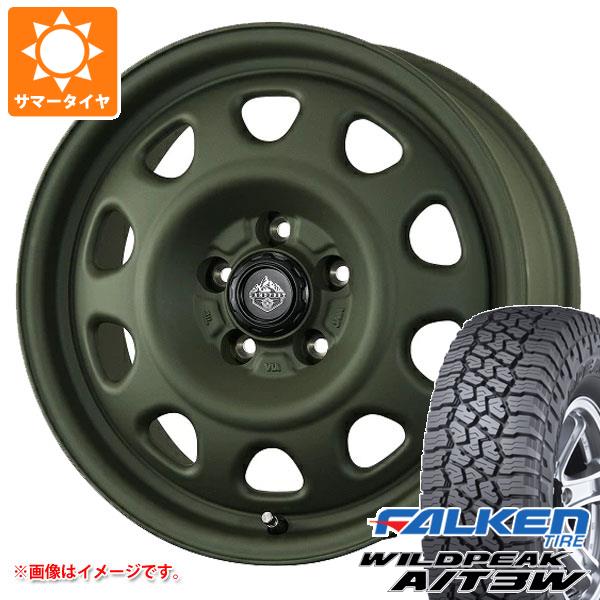 【タイヤ交換対象】RAV4 50系用 サマータイヤ ファルケン ワイルドピーク A/T3W 265/65R17 116S XL ランドフット SWZ 7.0-17 タイヤホイール4本セット|タイヤ1番