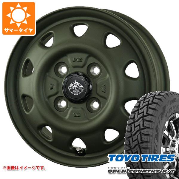 【タイヤ交換対象】ミツビシ デリカミニ B30系用 サマータイヤ トーヨー オープンカントリー R/T 165/60R15 77Q ホワイトレター ランドフット SWZ 4.5-15 タイヤホイール4本セット 65,945円