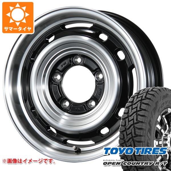 【タイヤ交換対象】ジムニー JB64W用 2026年製 サマータイヤ トーヨー オープンカントリー R/T 215/70R16 100Q ブラックレター ランドフット XFG 5.5-16 タイヤホイール4本セット｜タイヤ１番 82,555円