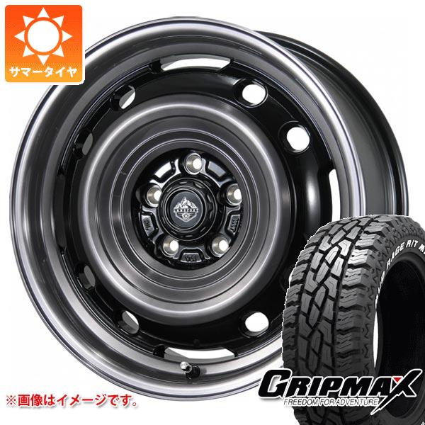 【タイヤ交換対象】ジープ ラングラー JK/JL系用 サマータイヤ グリップマックス マッドレイジ R/T MAX LT275/70R17 121/118Q ホワイトレター ランドフット XFG タイヤホイール4本セット