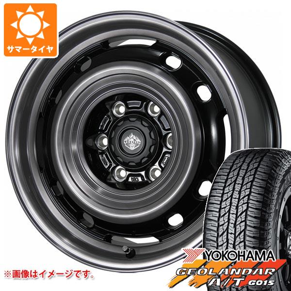 【タイヤ交換対象】FJクルーザー 10系用 サマータイヤ ヨコハマ ジオランダー A/T G015 P285/70R17 117T アウトラインホワイトレター ランドフット XFG 8.0-17 タイヤホイール4本セット｜タイヤ１番
